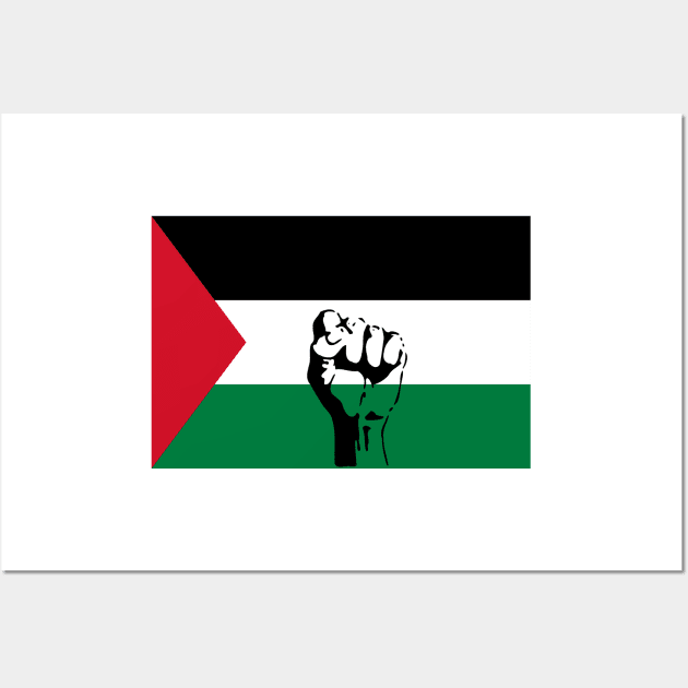 Free Palestine Flag Wall Art by Ivanapcm